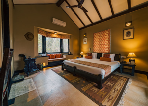 Bandhavgarh Kings Lodge Eco-Luxury Cottage